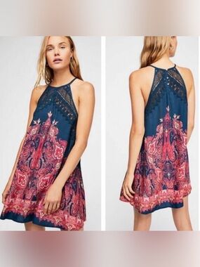 Autumn Wedding Guest Dress - Free People baby doll - Boho - Indie - Romantic